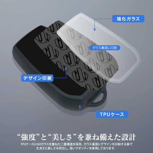 3cm】スマートキーケース トヨタ アルファード 40 スマートキー