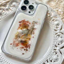 スマホケース iPhoneケース ネイルのようなニュアンススマホケース 4枚目の画像