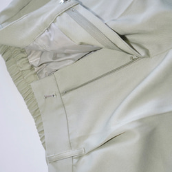 No-Collar Jacket ＋ Slacks 2P SET UP (pale mint)セットアップ グリーン 13枚目の画像