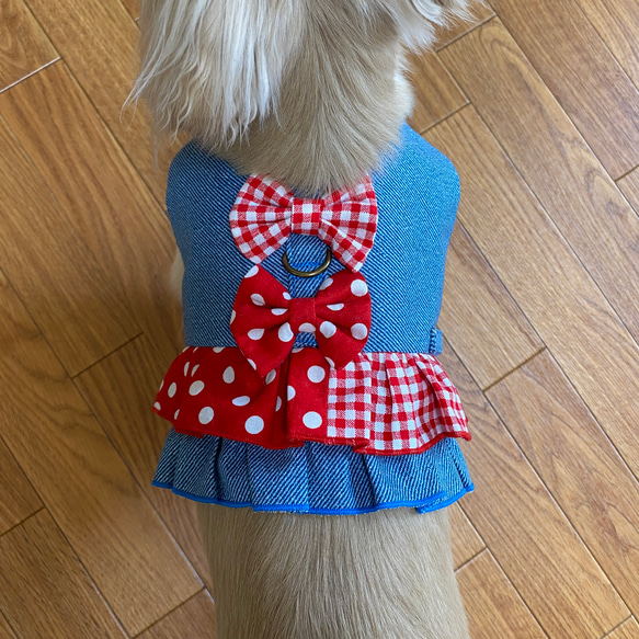 リボン ドッグウエア 犬服 ハーネス ハーネスウエア ハーネス