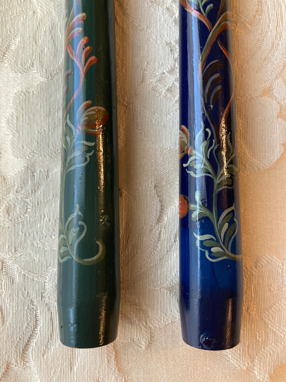 CANDLE COLLECTION＊Handpainted Xmas Candles《装飾用キャンドル 8枚目の画像