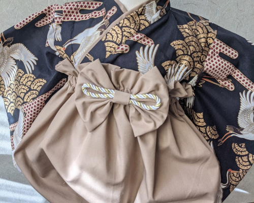 ベビー袴　ハンドメイド　龍✕モカ ベビー袴 ハンドメイド 龍✕モカ ベビー袴 ハンドメイド 龍