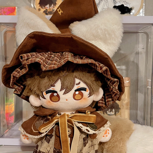 10/20cm着せ替えぬいぐるみ服 動物魔法会セット 2色 綿人形 ぬいぐるみ