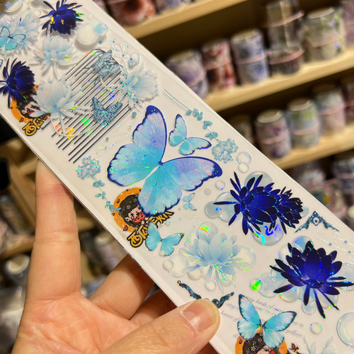 【K013】 海外PETマスキングテープ　マステ　切り売り　花　フラワー  装飾 deb5e9405f9fefdd7c5cd03c7844e3