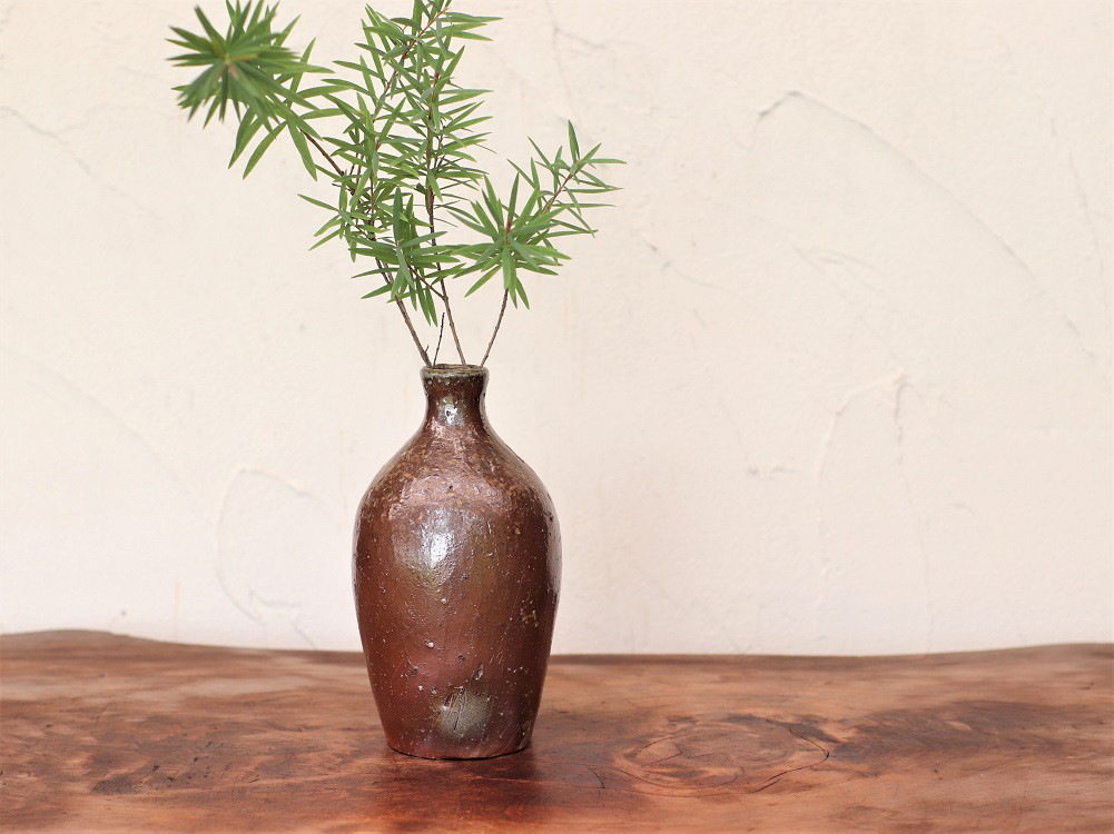 備前焼 花入 h2-111