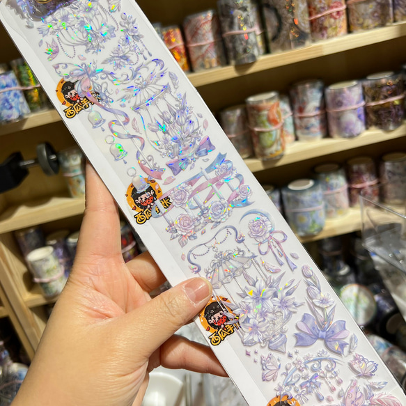 中古】45種類！海外マステまとめ売り 大量 PETテープ 海外