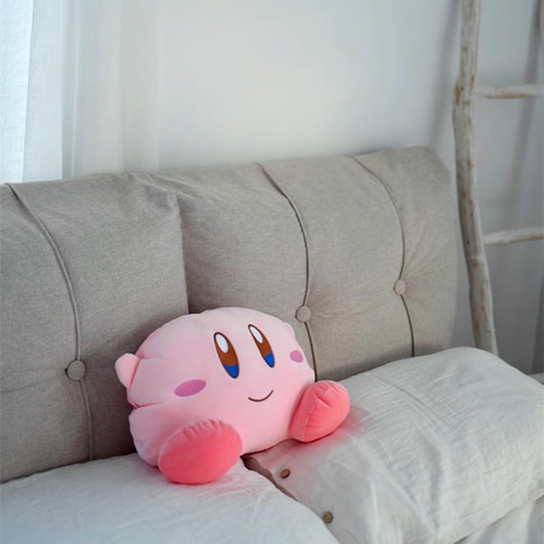 抱き枕 カービィ抱き枕 布団付き 座布団 蒲団 会社/学校/家用