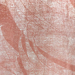 シャツ ワンピース / ロング カーディガン 【 着物リメイク 】 半袖 * ピンク系 / 一点物 15枚目の画像