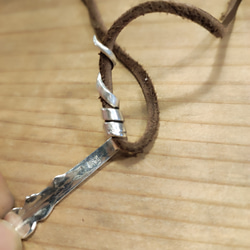 這款可愛的幸運符設計項鍊的真正本質是...錘打銀古董日本糖果牙籤的翻版_0821 第6張的照片