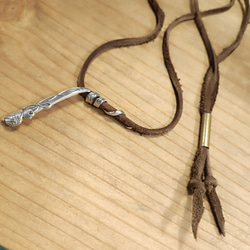 這款可愛的幸運符設計項鍊的真正本質是...錘打銀古董日本糖果牙籤的翻版_0821 第8張的照片