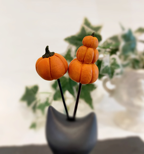 【ハロウィンかぼちゃ】のガーデンピック 1枚目の画像