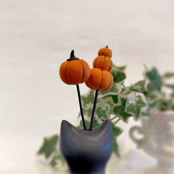 【ハロウィンかぼちゃ】のガーデンピック 3枚目の画像
