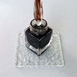 チョコレートシロップのガラスペン 2枚目の画像