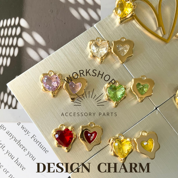 オープンハート型チャーム 2個セット 18K オープンハート型チャーム 2個セット 18K 楽天市場】オーストリッチ