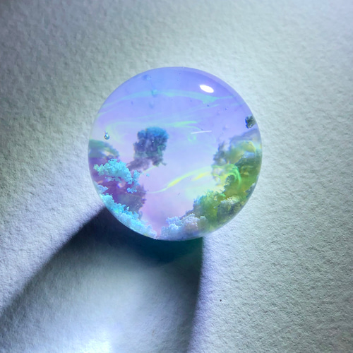 空レジン-儚い朝焼け 空玉/秋/雲/プレゼント その他置物 Annie.art