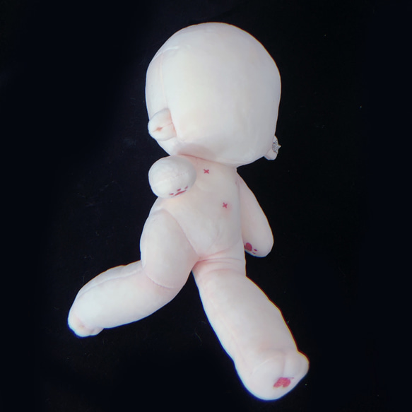 長い脚素体 sdsee はげボディ 30cm ぽっちゃり着せ替えぬいぐるみ 無属性 着せ替え人形 綿人形 コットンドール 2枚目の画像