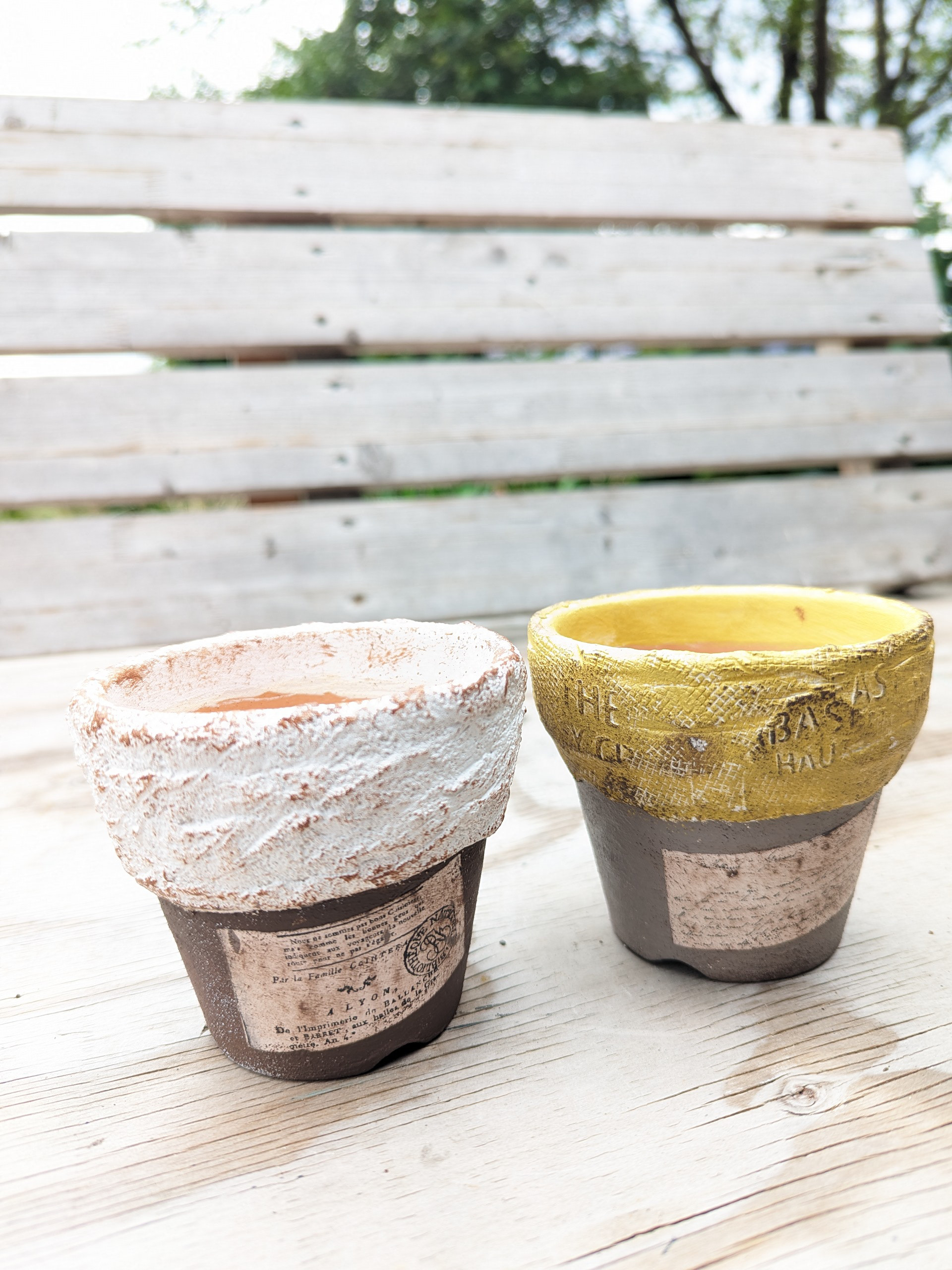 リメイク鉢 植木鉢 アンティーク風 コーヒードリッパー メニュー リメ鉢