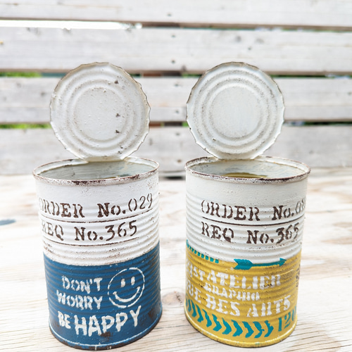 リメ鉢 ボーイーッシュ リメイク缶 多肉植物 寄せ植え その他