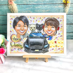 似顔絵 還暦祝い・古希・喜寿・米寿・傘寿・百寿 赤いちゃんちゃんこ afb6b360d7dc68b6a20ede93b115dd