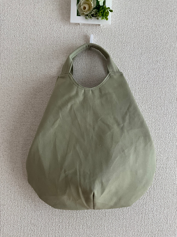 [mew]8号/11号×倉敷帆布×8番糸 オーバル底トートM ハンドメイド 8号/11号×倉敷帆布×8番糸 ボストンバッグM(付属品