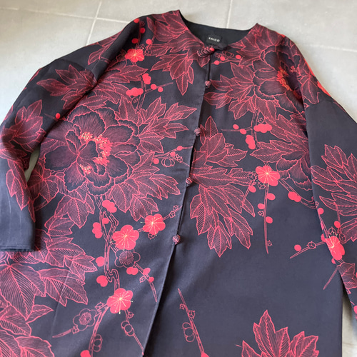 着物リメイク 着物ハギレ 訪問着着物リメイク 芍薬&紅梅 ノー 着物リメイク 着物ハギレ 訪問着着物リメイク 芍薬&紅梅 ノー