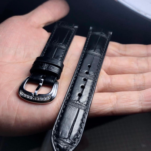 フランクミュラー(franckmuller)時計ベルト高級革時計ベルトワニ フランクミュラー(franckmuller)時計ベルト高級革時計ベルトワニ