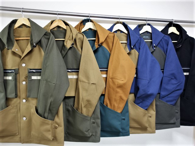 (LＬ）8号帆布・フード付きジャケットｗ62 　男女兼用です。