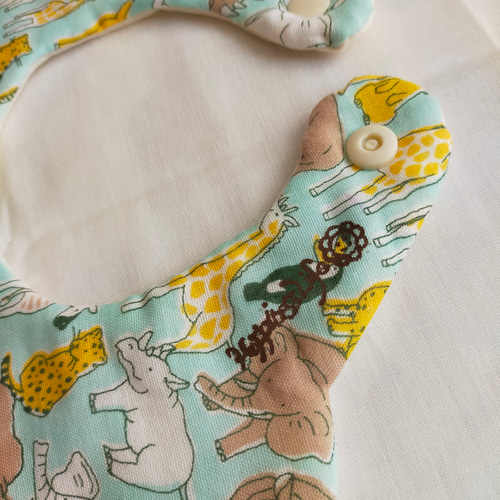 もくもく動物スタイ スタイ・よだれかけ HappinesLife 通販 16541246