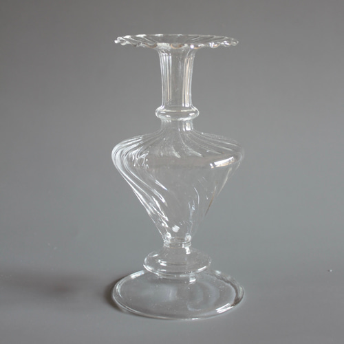 チョコレートコスモス】set小さなガラスのフラワーベースへの投げ入れ