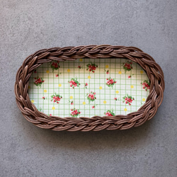 multi tray『plaid,floral and polka dots』 2枚目の画像