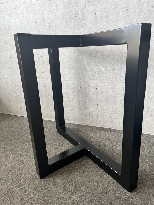 テーブル用脚　アイアン　黒　高さ64cm 11枚目の画像