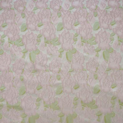ピンクレリーフ花柄 ジャカード生地 [4024] 5枚目の画像