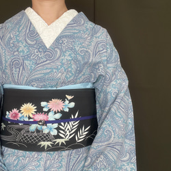 【新品未開封】rili tokyo 浴衣 あずき ペイズリー柄 新品未開封】rili tokyo 浴衣 あずき ペイズリー柄