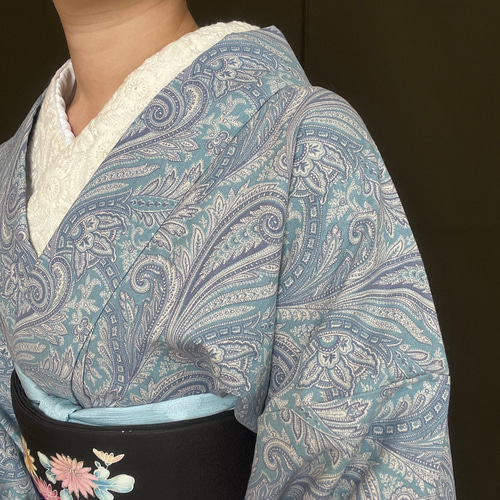 RiLi 浴衣2020 ペイズリー あずき - メルカリ
