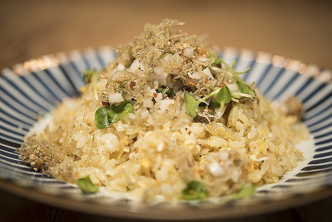 【化粧箱入】あんちょび入りじゃこのオイル漬け〈６本〉・お茶碗セット