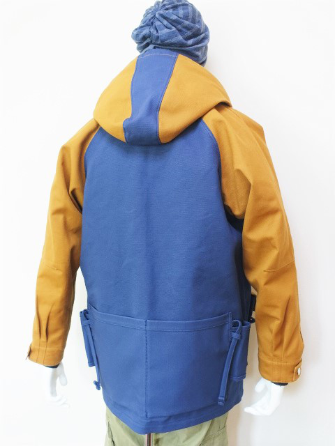 （Ｌ）身幅60ｃｍ　8号帆布・フード付きジャケット　男女兼用です。