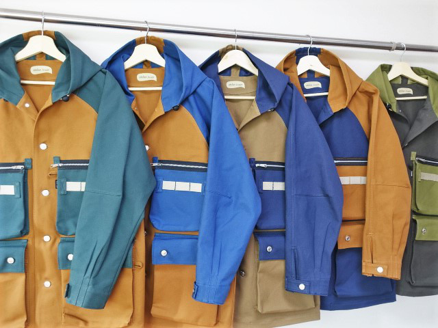 （Ｌ）身幅60ｃｍ　8号帆布・フード付きジャケット　男女兼用です。コート・ジャケット