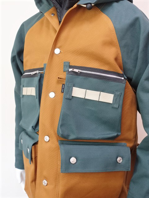 （Ｌ）身幅60ｃｍ　8号帆布・フード付きジャケット　男女兼用です。