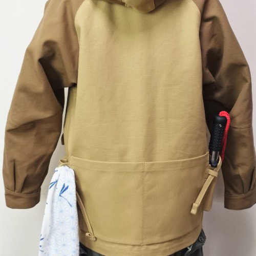 CAV EMPT フード付きベージュジャケット　Sサイズ C.E CAV EMPTの新作アイテムたちをご紹介します！〜C.E