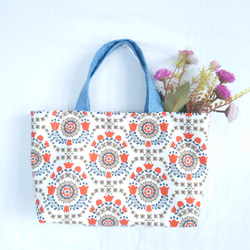 花柄ホヌとお花のハワイアンキルトバック トートバッグ yoyomi 通販