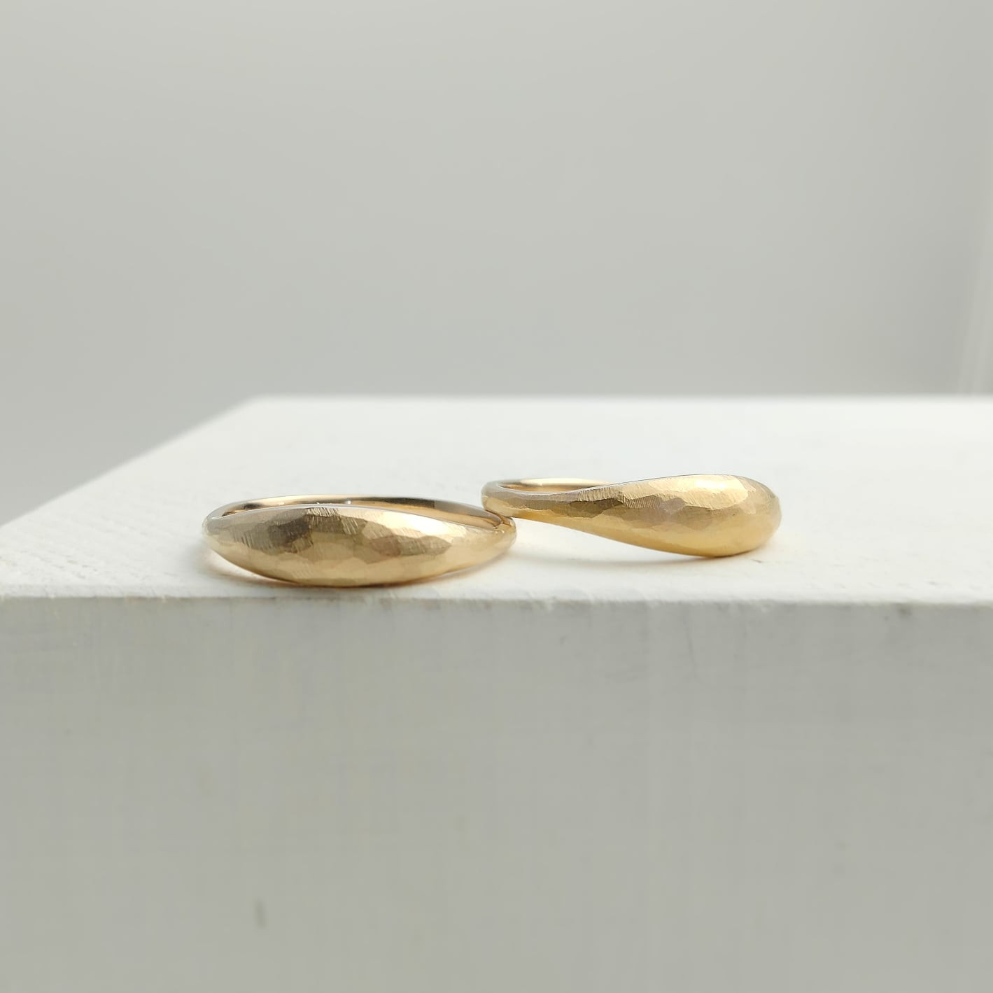 地金リング　K10