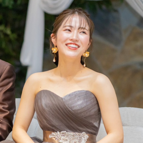 再販】ウェディング ブライダル 花嫁 結婚式 ゴールド お花