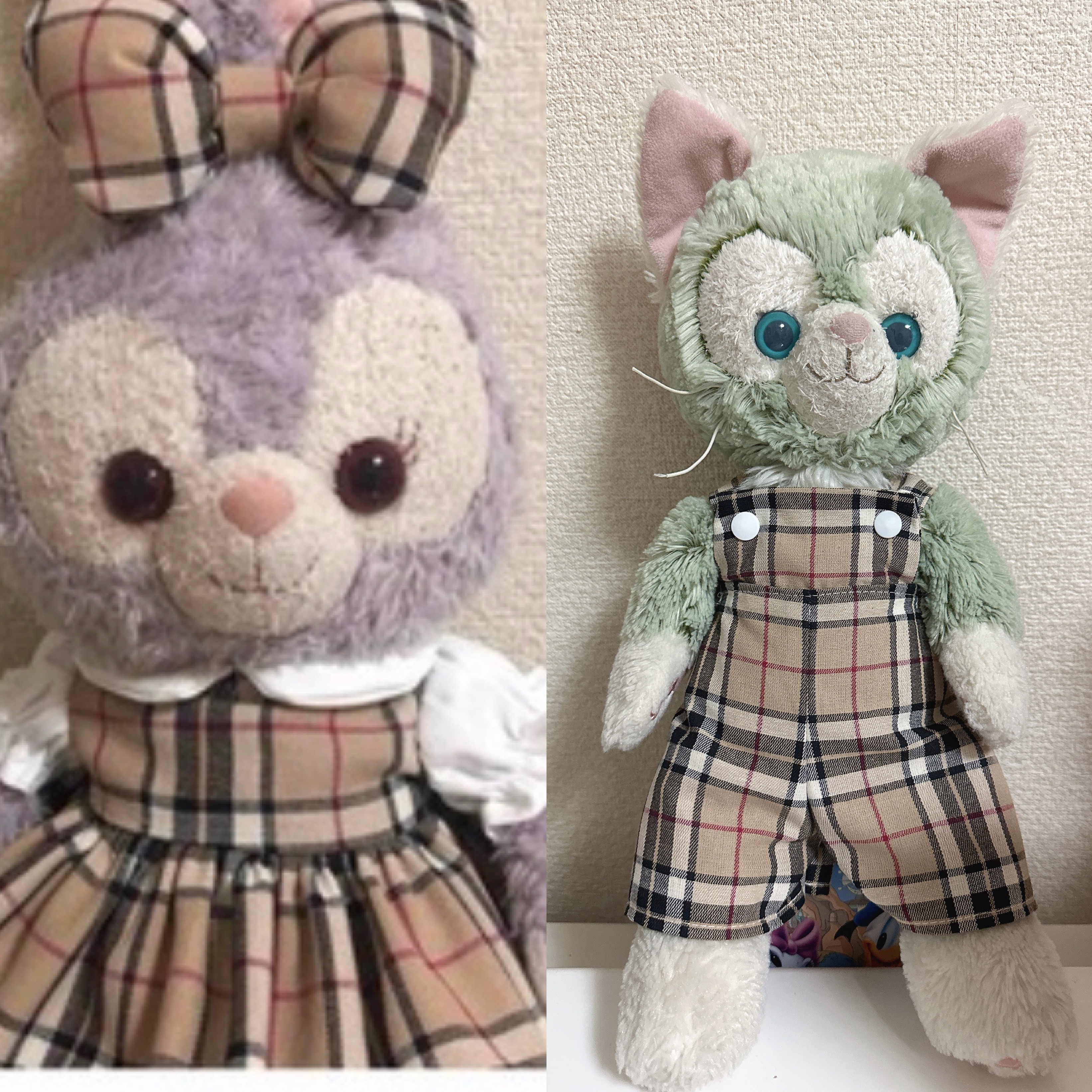 受注生産ステラルーandジェラトーニ着用可能お揃いコスチューム Ω - 布 
