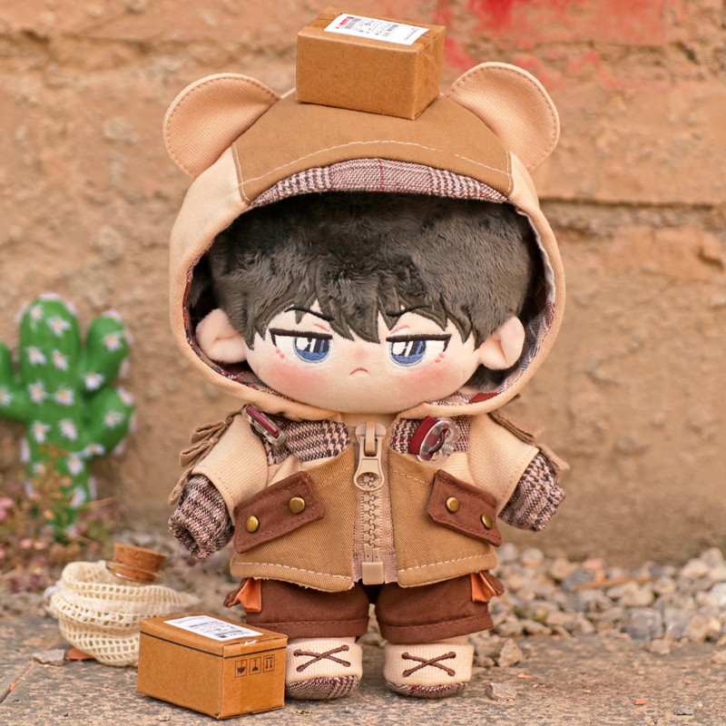 20cm完売レア限定かっこいい冒険家着せ替えぬいぐるみ服♪