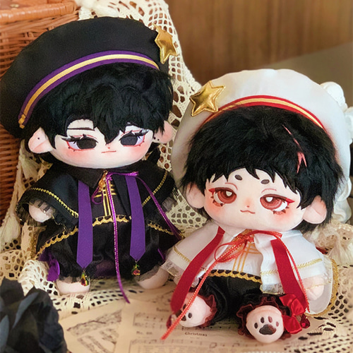 神楽 ぬいぐるみ 服付き 着せ替え 20cm 20cmぬいぐるみ服 着せ替えぬいぐるみ 神聖歌セット 2色 ぬい服