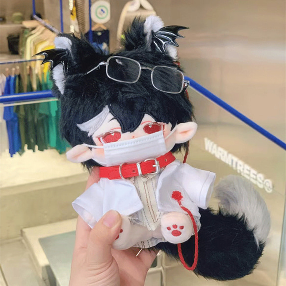 Amazon.co.jp: 20cm 無属性 着せ替え ぬいぐるみ 棉花娃娃 綿花