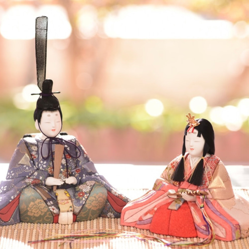 木目込人形　鈴ひな♡お雛様♡ペア♡ 木目込人形 鈴ひな♡お雛様♡ペア♡