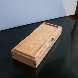 ●屋久杉　木製　筆箱　ペンケース　小物入れ　K９６ 7枚目の画像