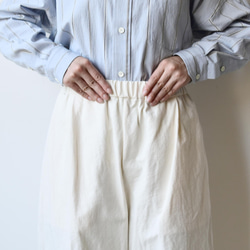寬鬆休閒廓形棉質和紙錐形褲 [SOPT043F] 第4張的照片