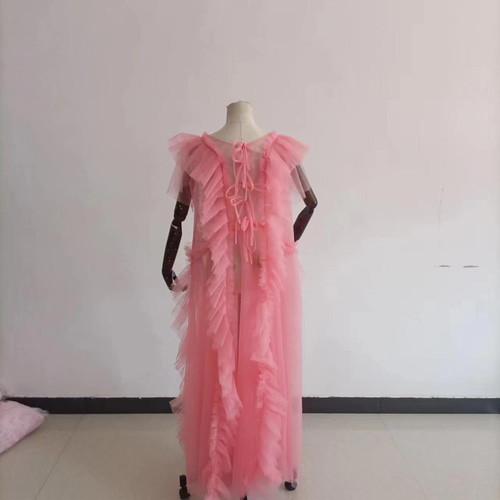 送料無料！ 高品質！ 薄いベージュ妊婦ドレス マタニティ 写真撮影  